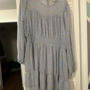 Arula Blue Floral Dress